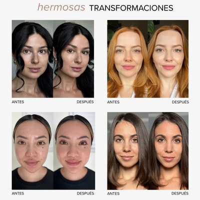 Base Biomimética 4 en 1 con Protector Solar SPF50 y Beneficios Anti Edad